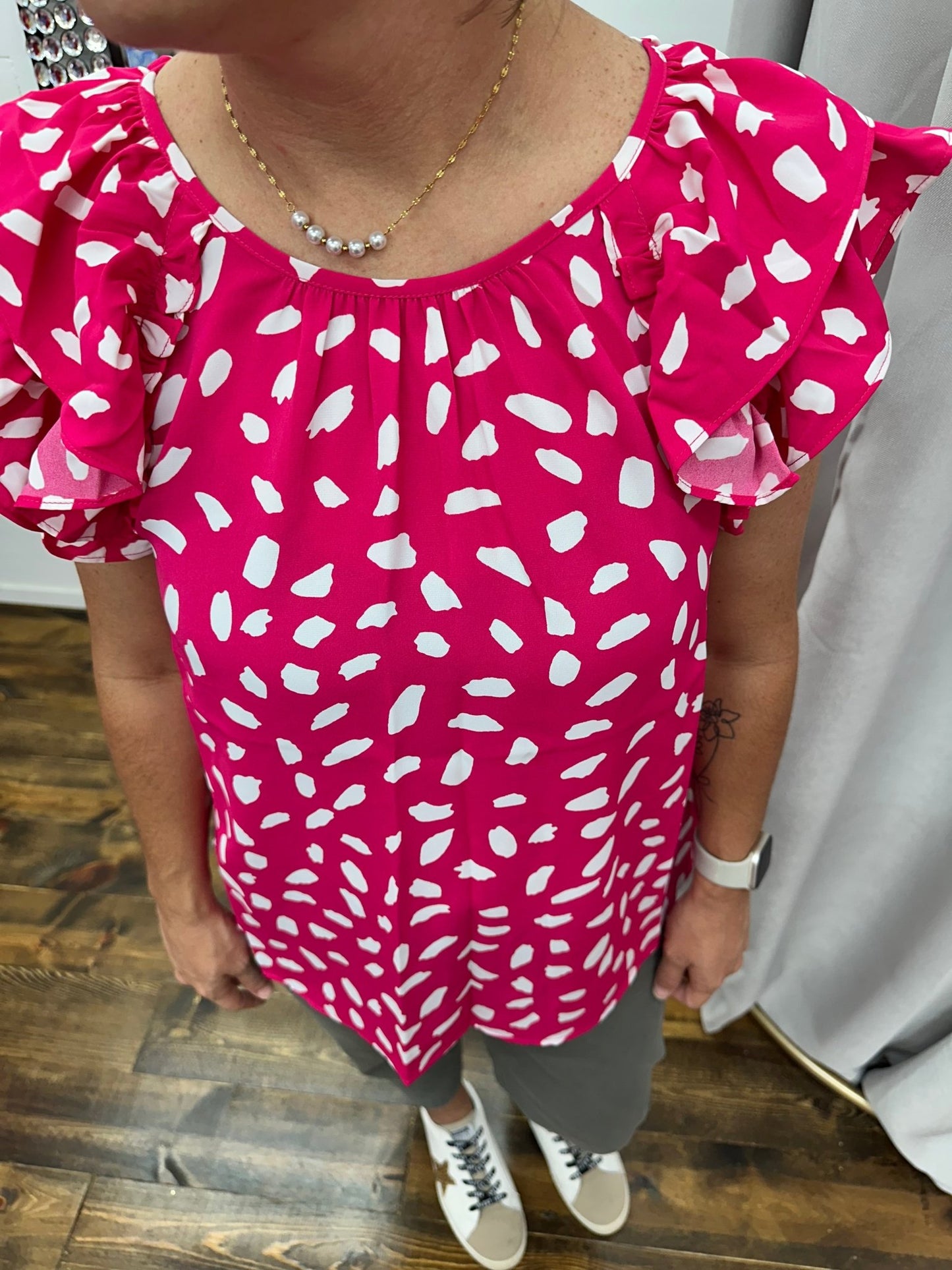 Double Ruffle Top