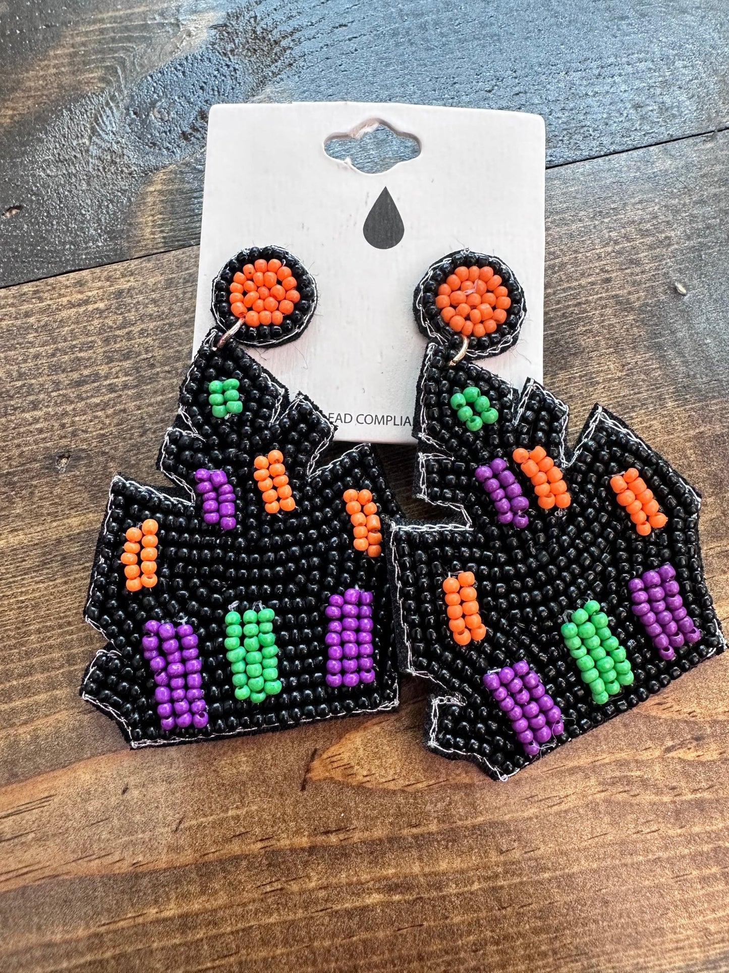 Haunted House Earrings
