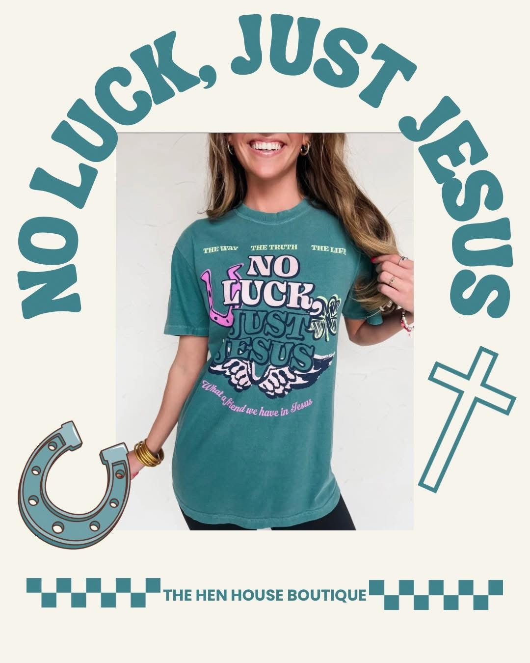 No Luck, Just Jesus☘️✝️