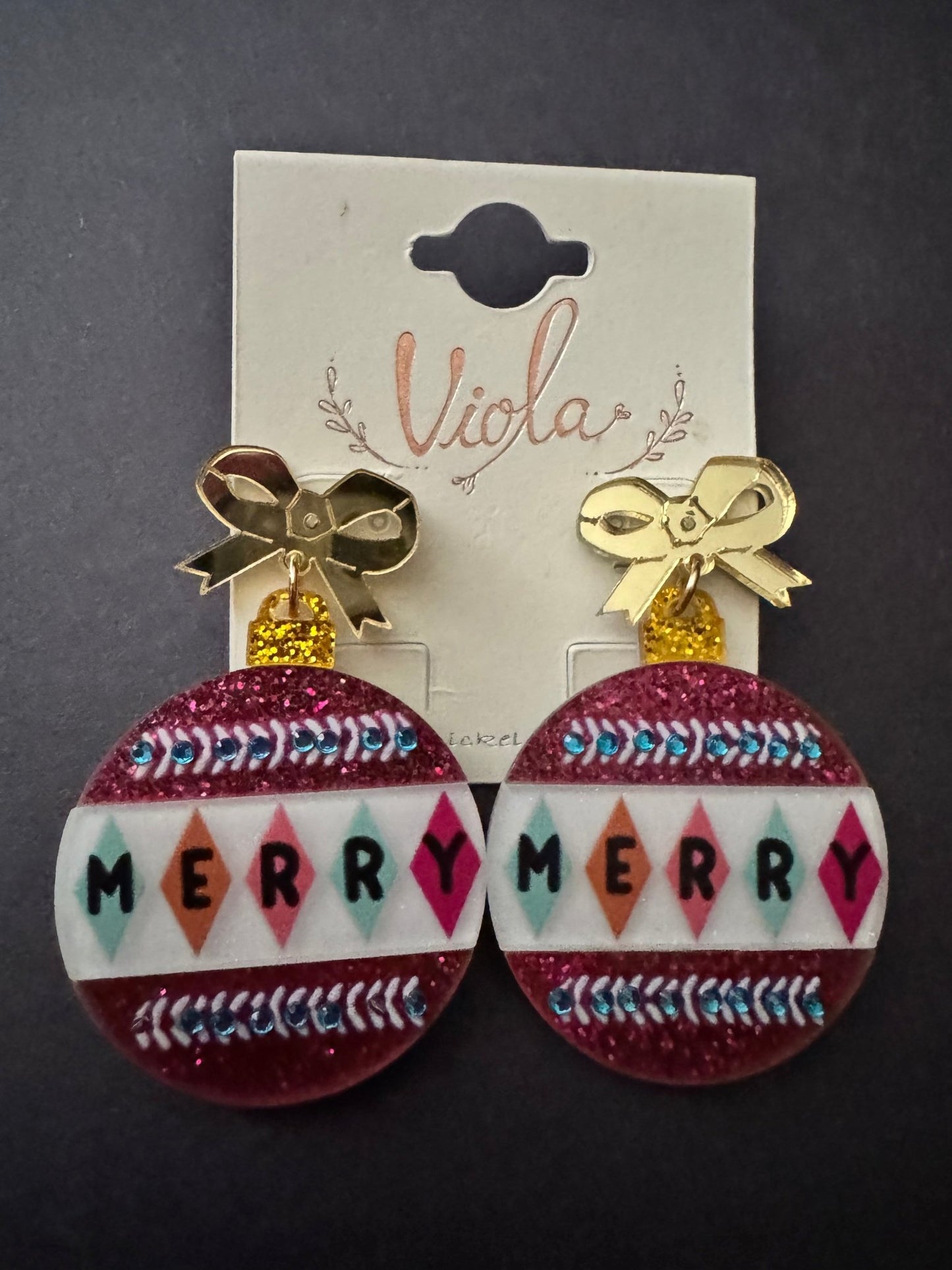 Merry and Bright earrings