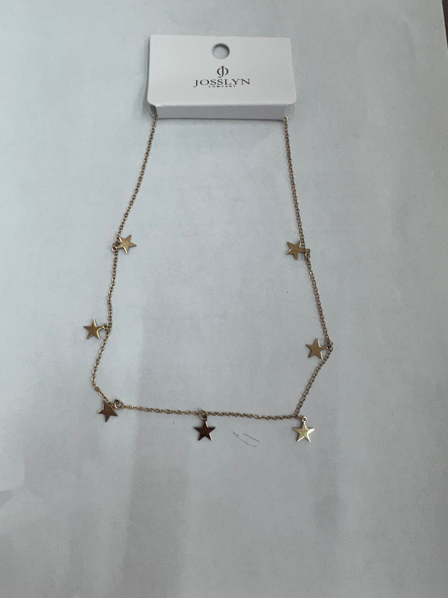 Tarnish free star necklace