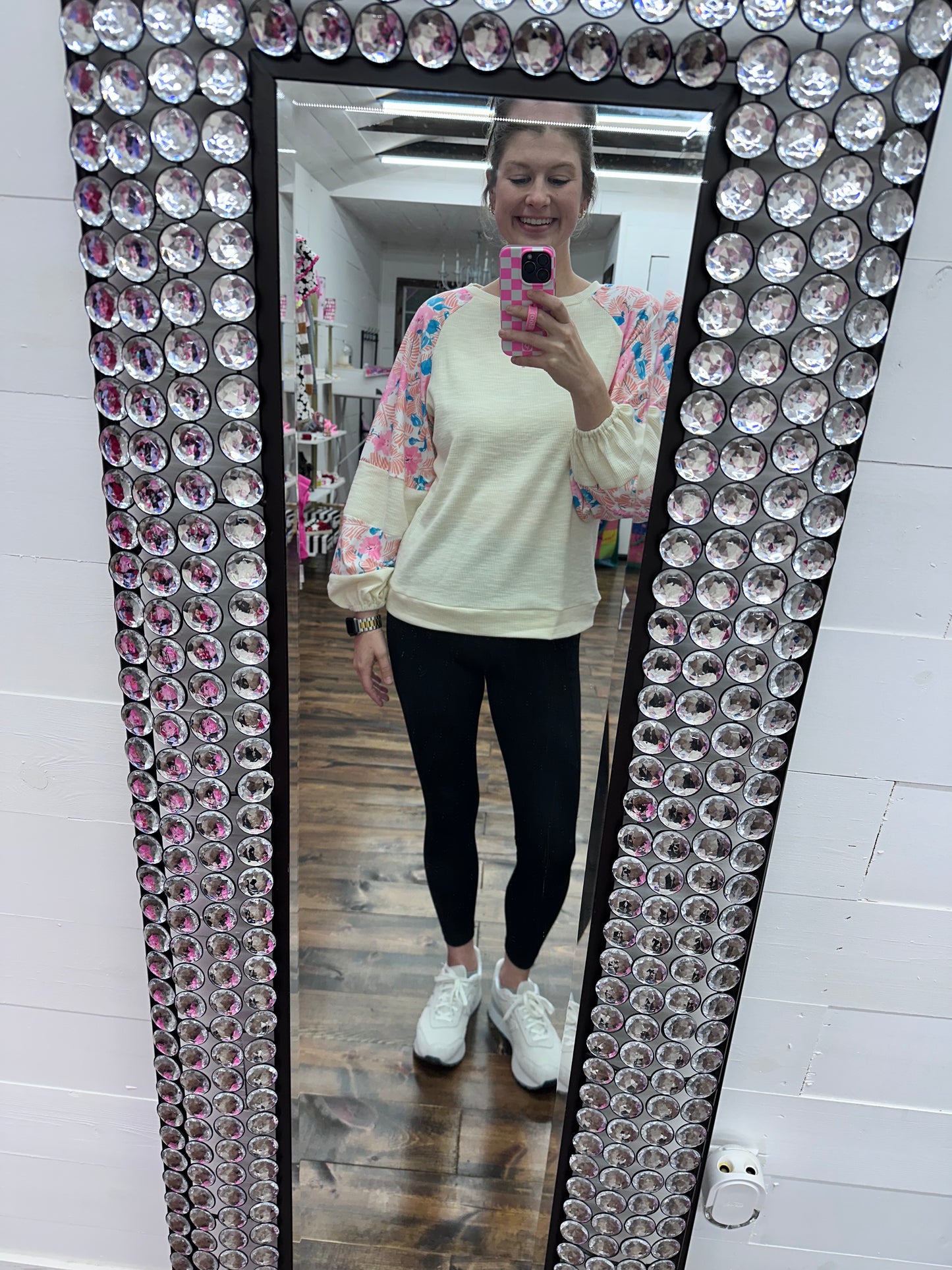 Floral Bubble Long sleeve