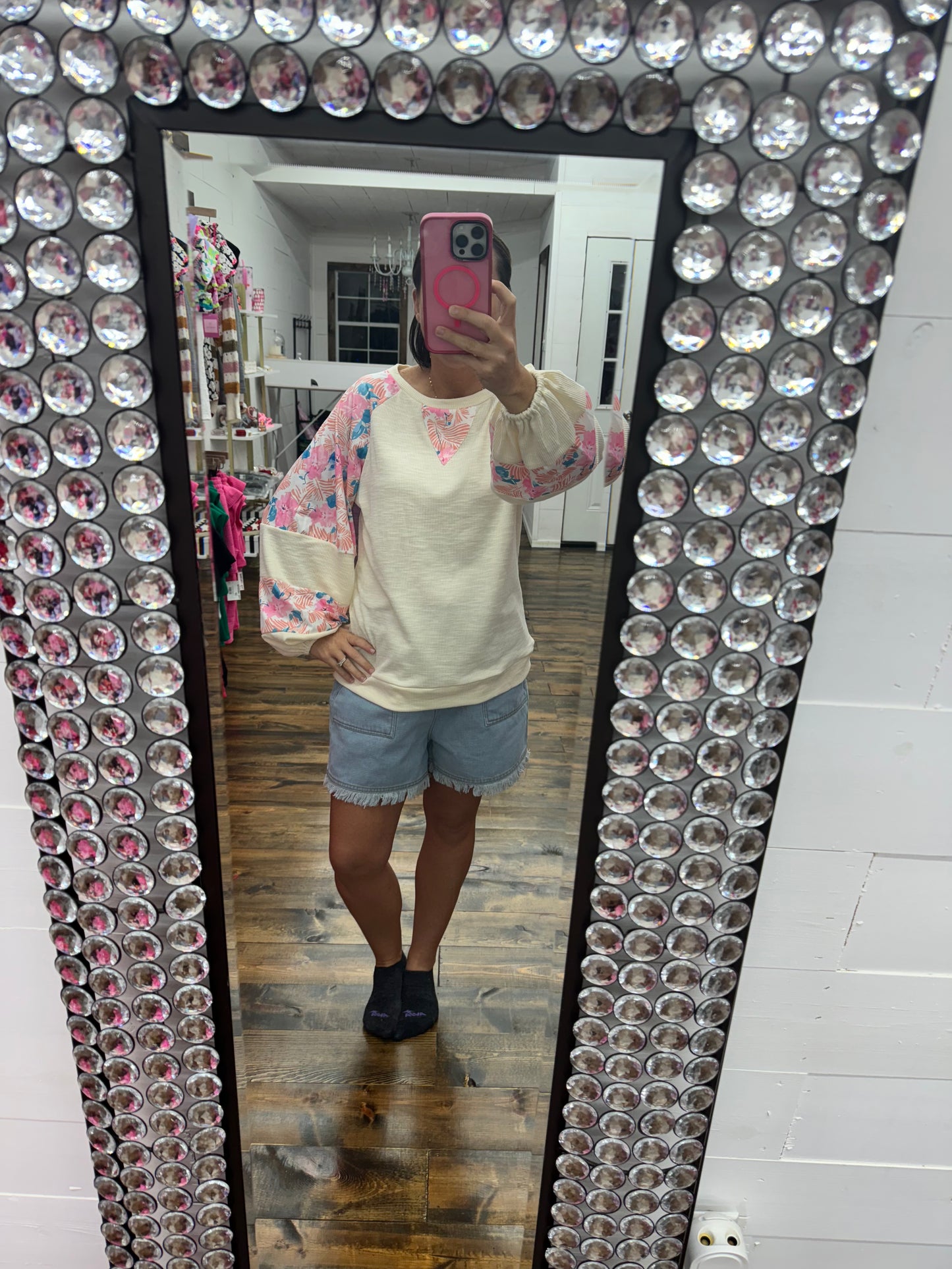 Floral Bubble Long sleeve