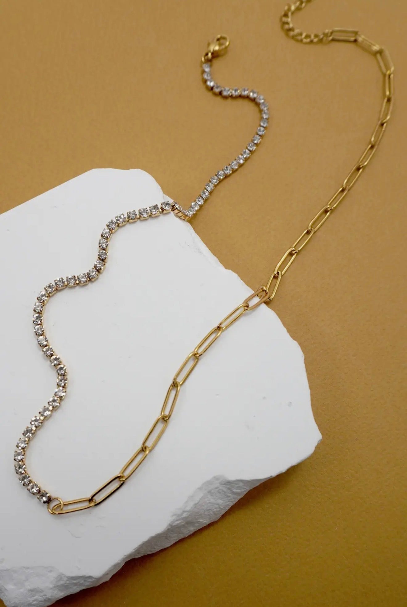 1/2 & 1/2 Necklace