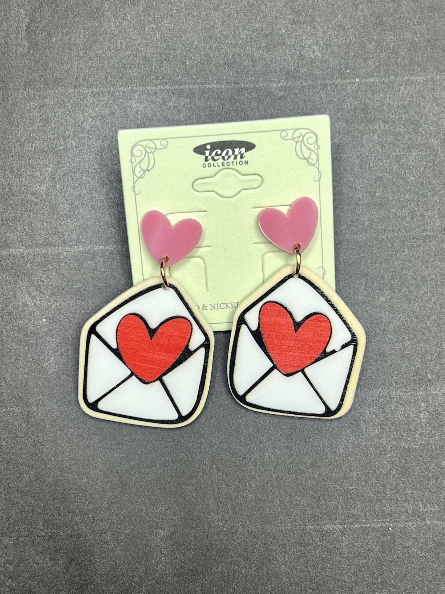 P.S. I Love You Acrylic Earrings