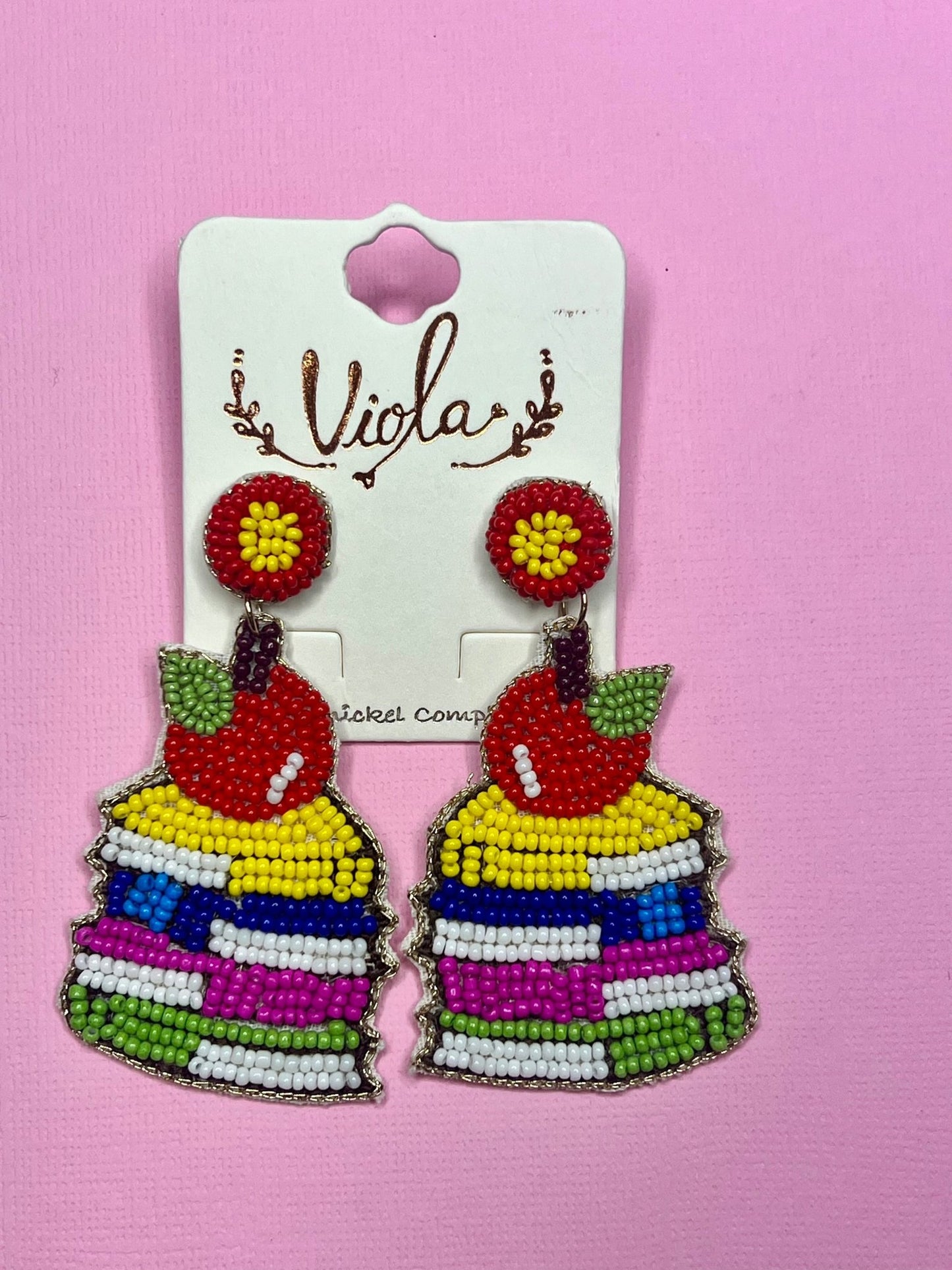 Reading Rocks Earrings