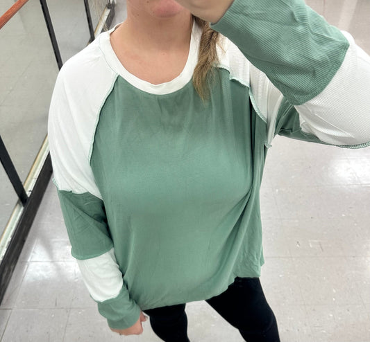 Sage Advice Long sleeve top