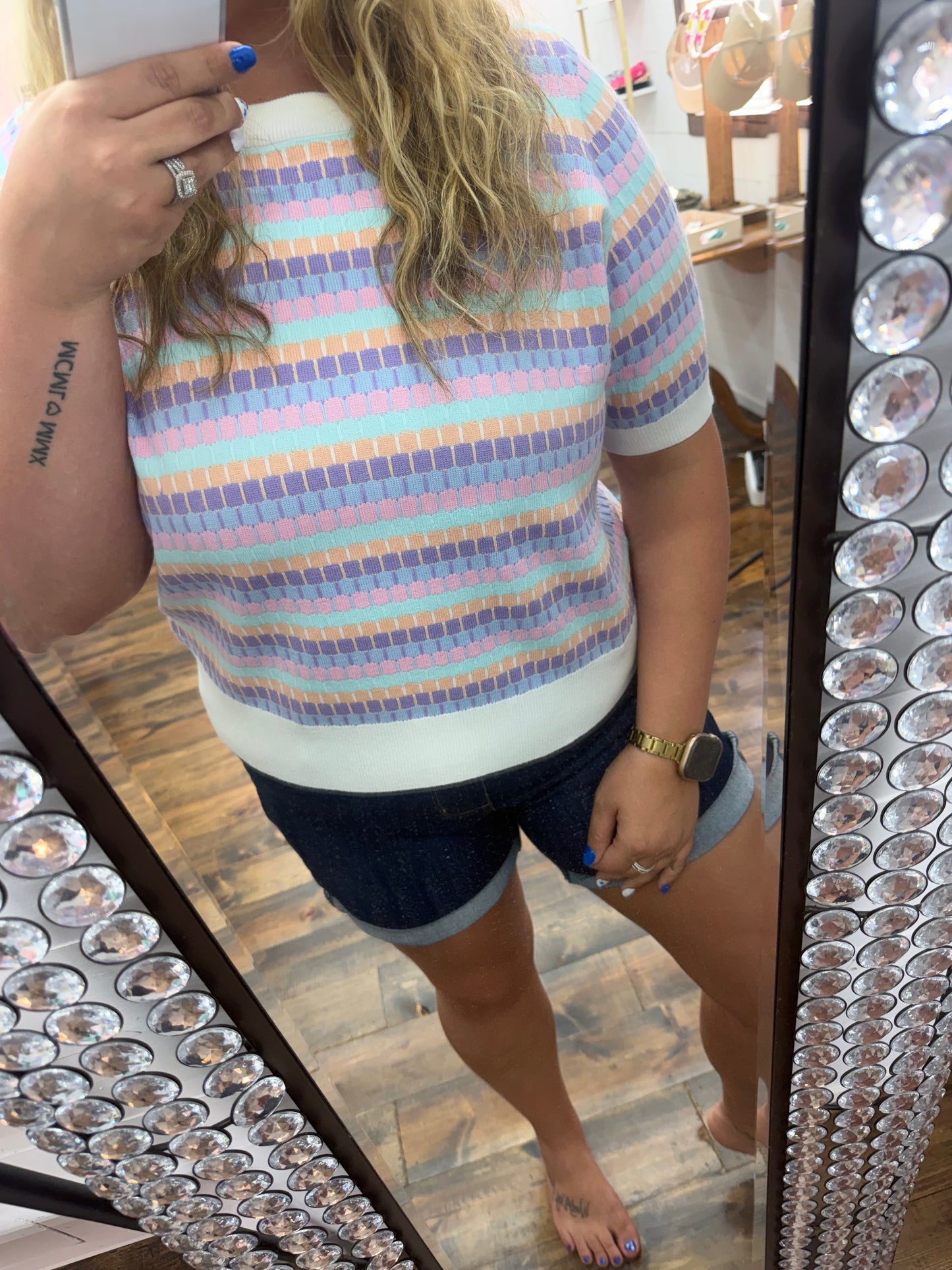 Purple Pastel Summer Sweater