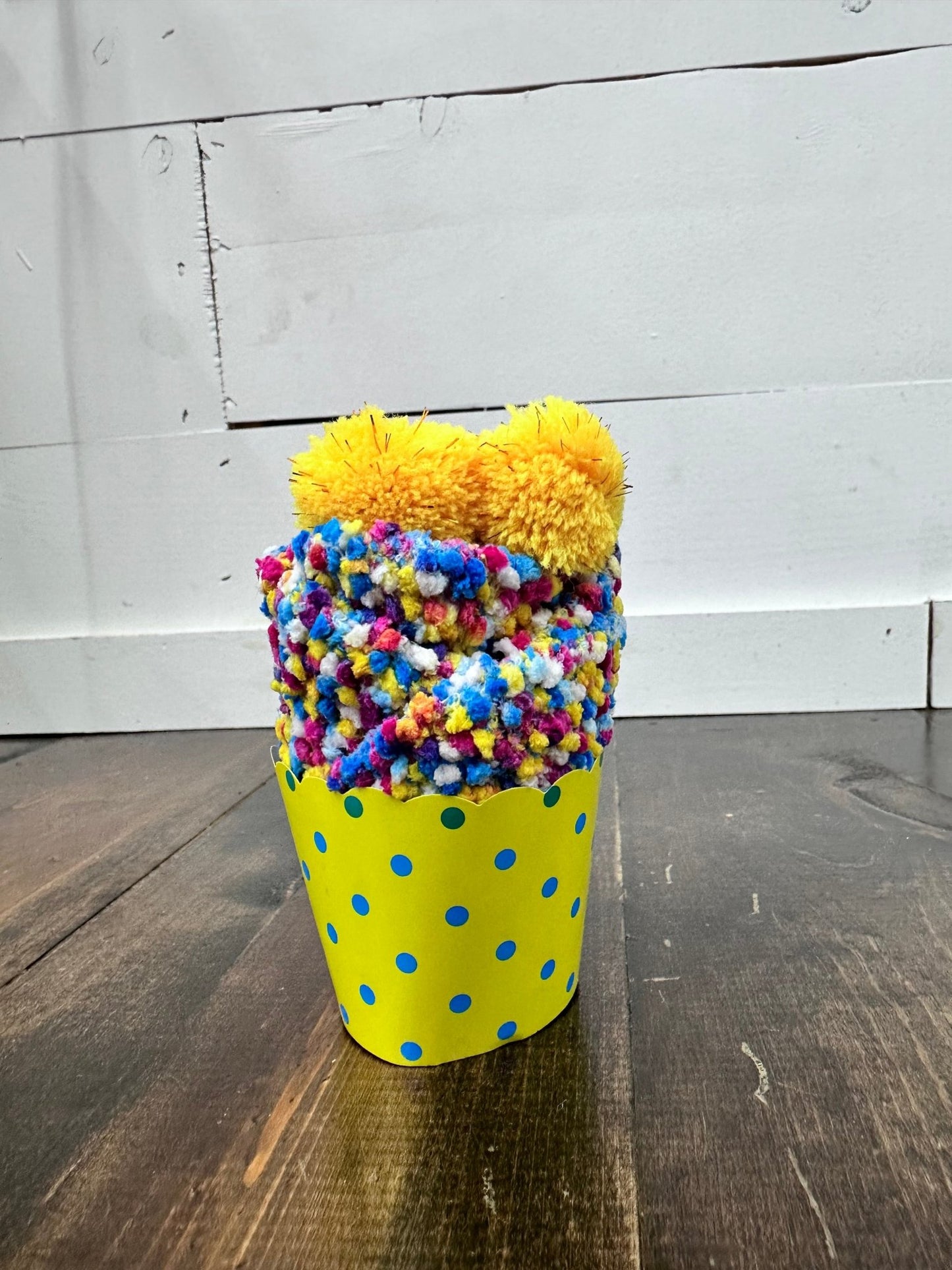 Cozy Cupcake Socks.