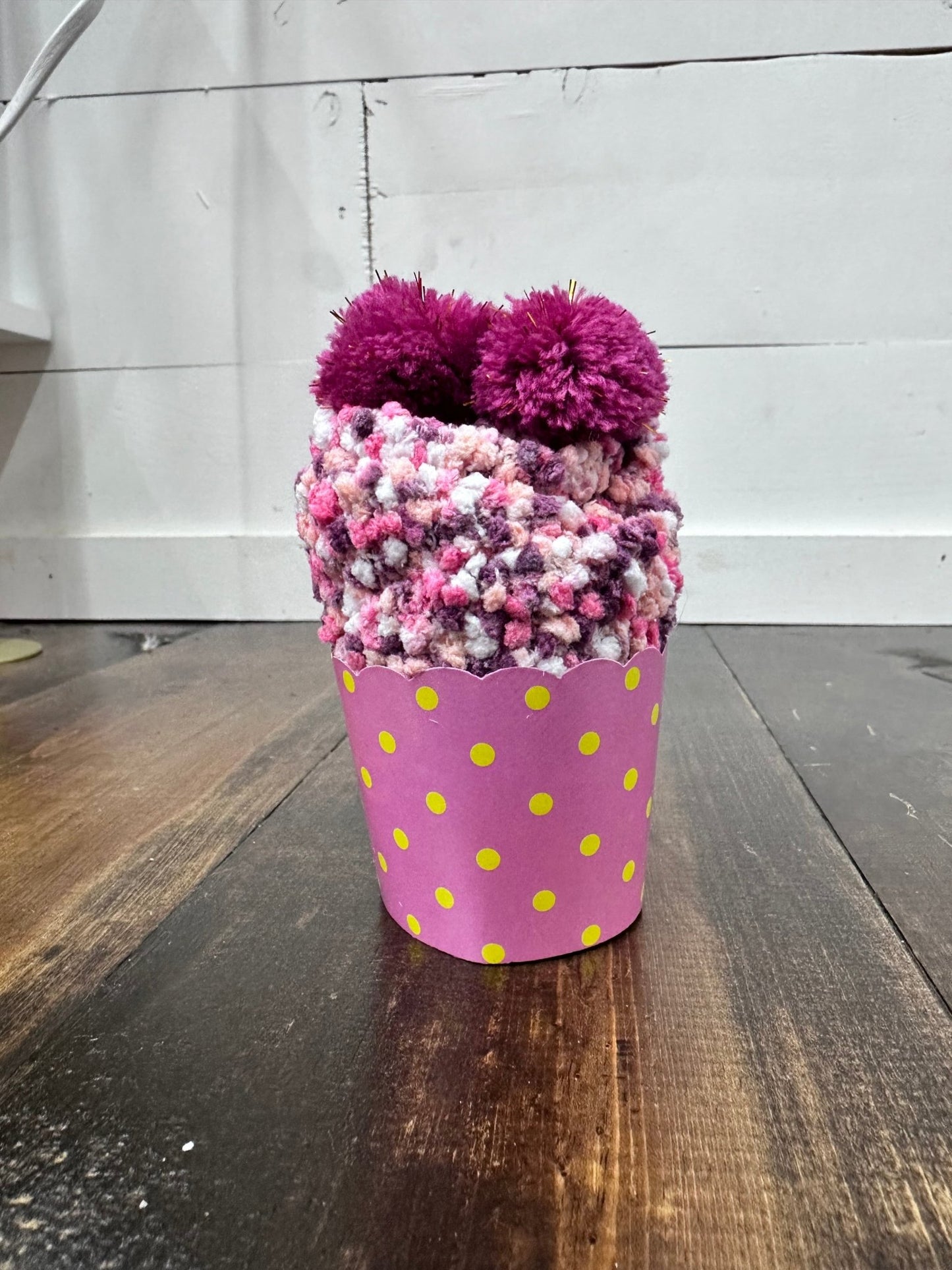 Cozy Cupcake Socks.