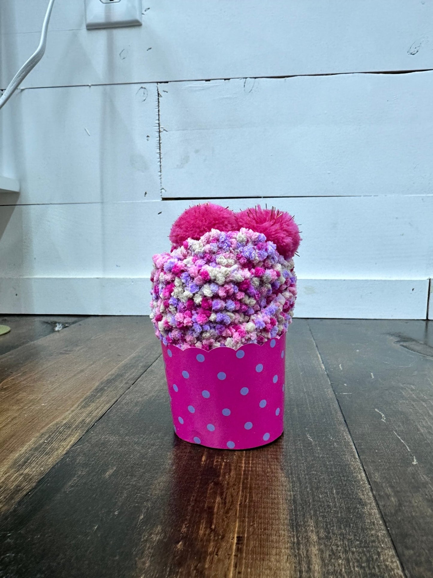 Cozy Cupcake Socks.