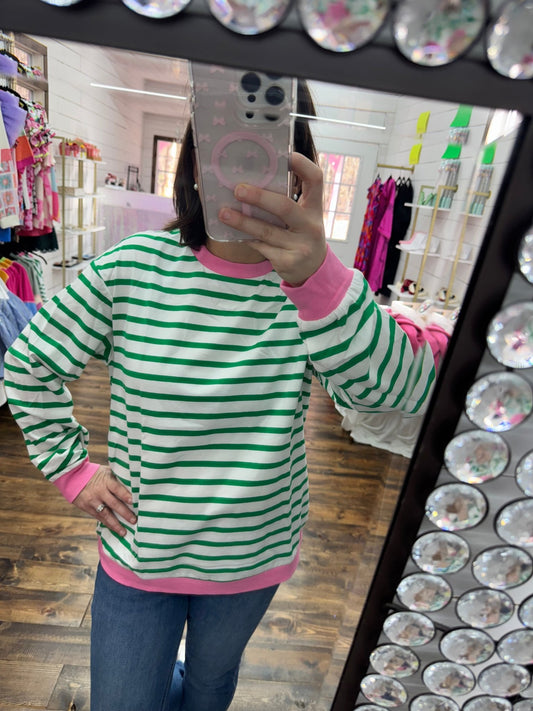 Striped pullover