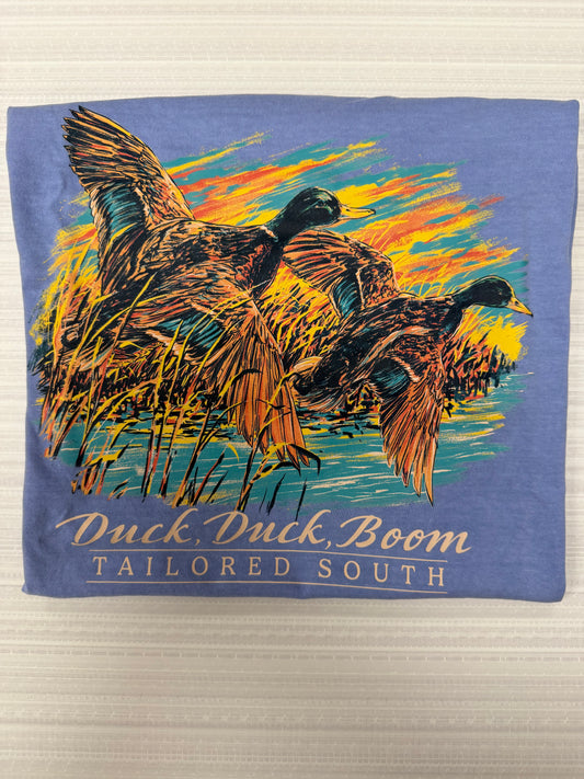 Tailored South Men’s Tee- Duck, Duck, BOOM