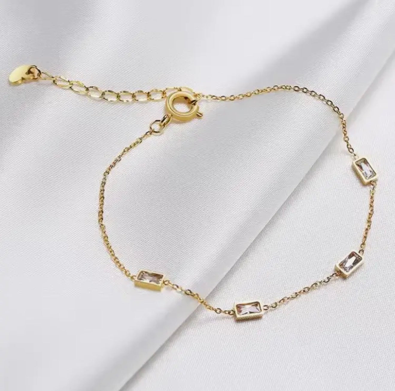 18K Stainless Steel Tarnish Free Bracelet