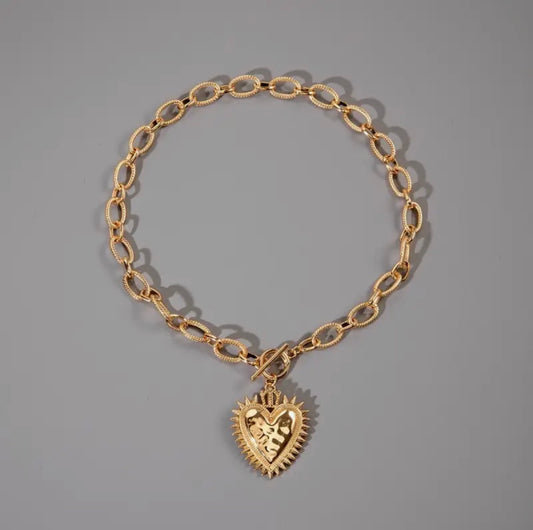 Heart Toggle Necklace