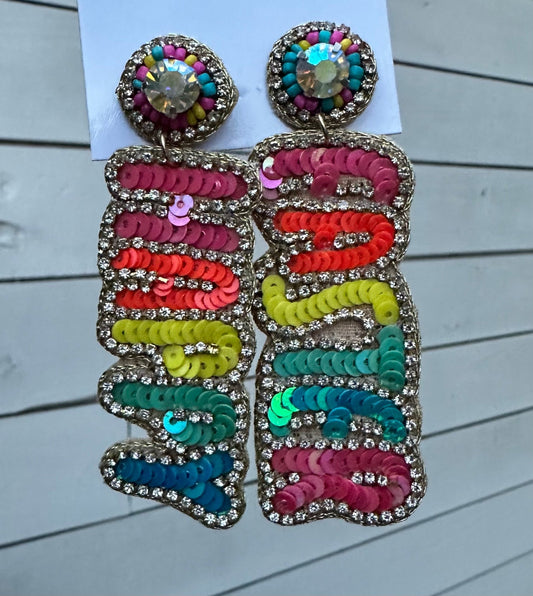 Happy Easter Earrings
