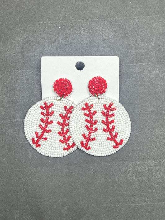 Baseball Junkie Earrings